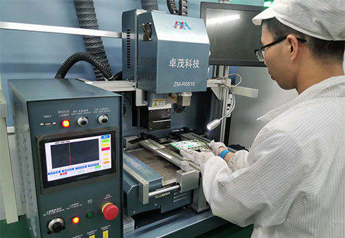 PCBA返修中PAD坑裂問題深度解析：BGA拆焊臺溫度曲線與底部支撐方案優化